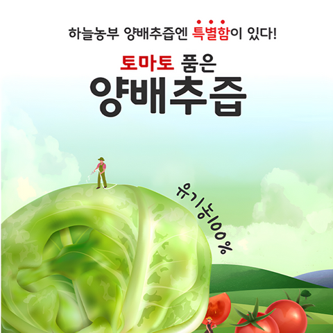 OGATIUM Organic Cabbage with Tomato Juice / 유기농 토마토 양배추즙 20 팩