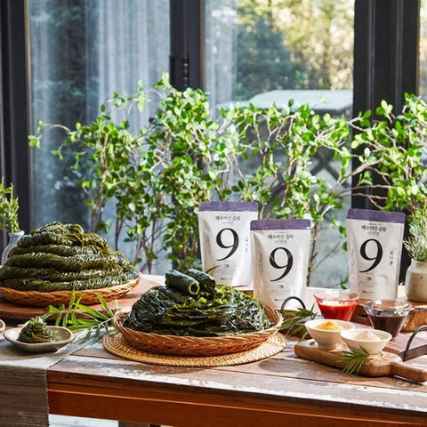 해초미인 (Haecho Miin) Seaweed Noodles + Soba/Bibim Sauce 50g