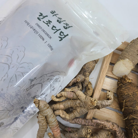 HASIMJUNG Dried Gingseng Root / 횡성 건조더덕 200g