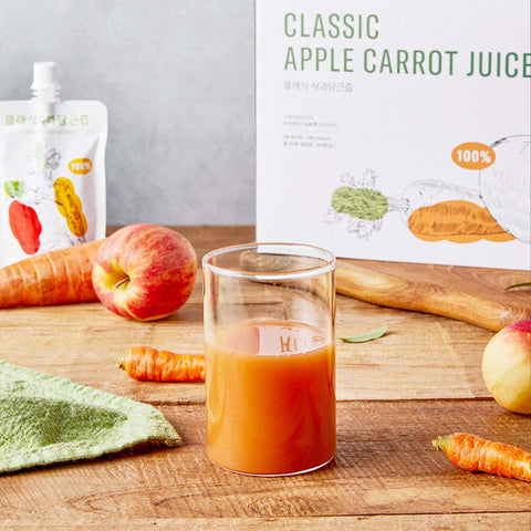 CLASSIC Apple Carrot Juice 20ea / 클래식 100% 사과당근즙
