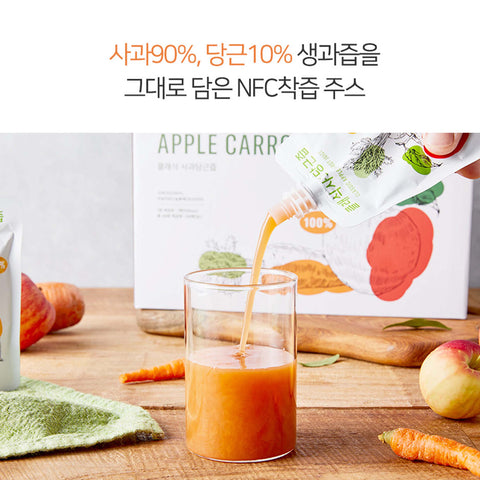 CLASSIC Apple Carrot Juice 20ea / 클래식 100% 사과당근즙