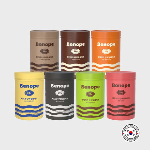 Benope Protein Shake 600g Tube | High Protein Powder | Muscle Recovery & Weight Management | Smooth Mix | Workout Nutrition