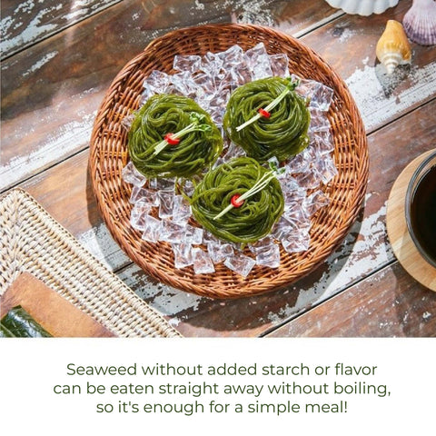 해초미인 (Haecho Miin) Kelp and Seaweed Noodles (NOODLE ONLY)