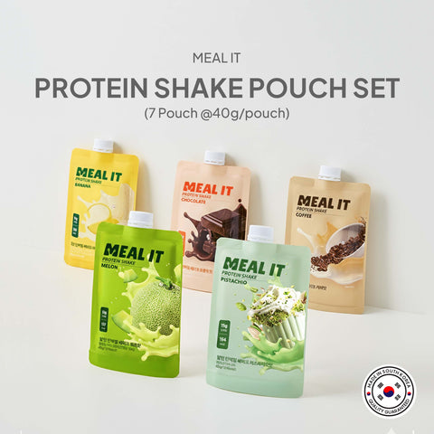 MEAL IT Protein Shake 1 Set (40g × 7 Packs) | High-Protein Meal Replacement Drink | Convenient & Balanced Nutrition