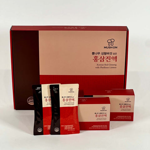 Mushon Korean Red Ginseng with Phellinus Linteus (5 pcs)