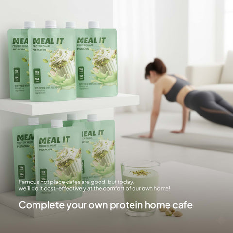 MEAL IT Protein Shake 1 Set (40g × 7 Packs) | High-Protein Meal Replacement Drink | Convenient & Balanced Nutrition