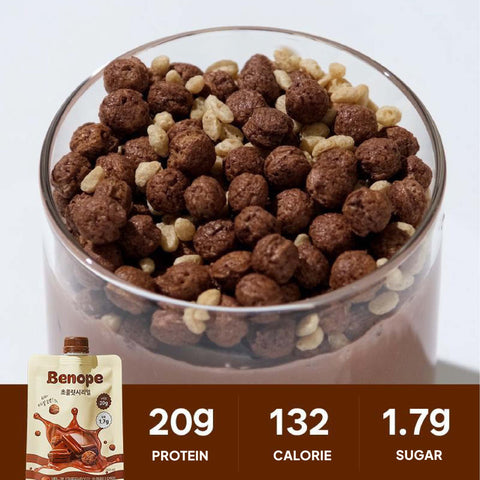 Benope Daily Protein Shake Pouches, 7 Servings × 40g — Easy On-the-Go Nutrition