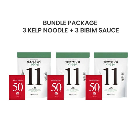 해초미인 (Haecho Miin) Kelp Noodles + Bibim/Soba Sauce 50g