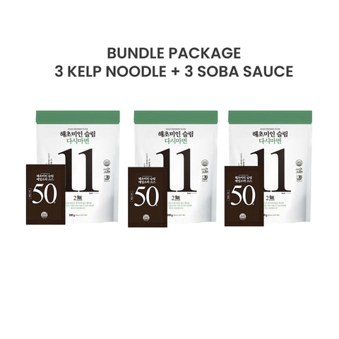 해초미인 (Haecho Miin) Kelp Noodles + Bibim/Soba Sauce 50g