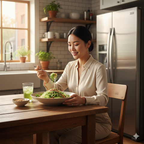 Fuel Your Morning: The High-Fiber, Low-Carb Breakfast Noodle Swap!