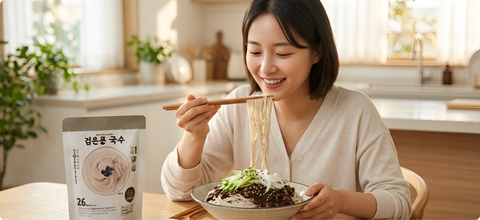 The K-Beauty Secret in Your Pantry: How Black bean Noodles Support Your Skin Goals