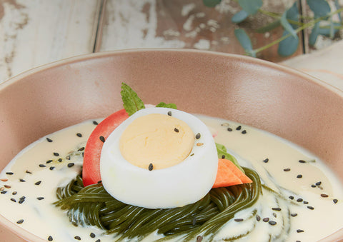 seaweed noodle recommended plating