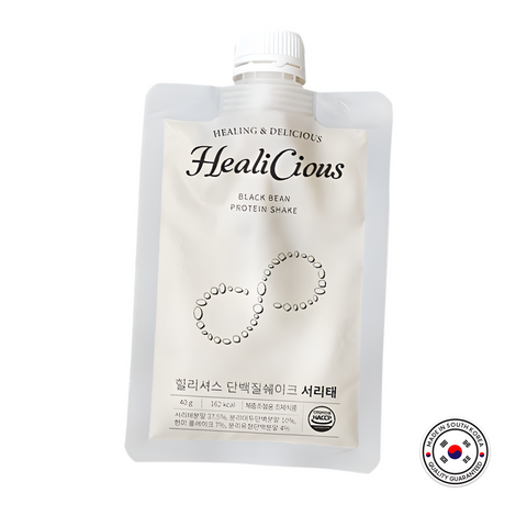 Healicious Black Bean Protein Shake40g 7packs  / 힐리셔스 단백질 쉐이크 서리태 40g 7개입 체중조절 조제식품 선식 [원산지:국산]