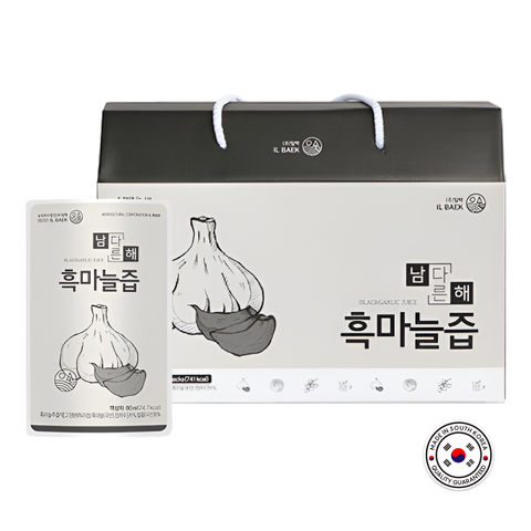 NAMDARHAE Black Garlic Juice (30packs) / 남해 흑마늘 진액 30포