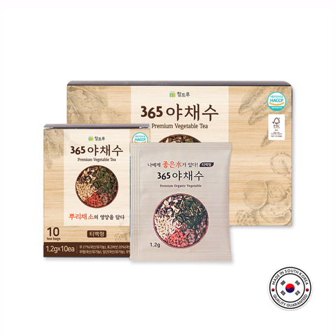 CHAMTRUE 365 Vegetable Root Tea 30 Bag Individual Packed / [참트루] 365야채수 30티백 개별포장