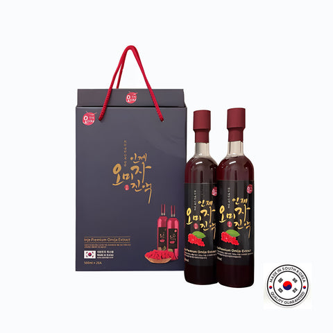 INJE Premium Omija Extract 500mlx2 / 인제향기 오미자청 (500㎖ x 2병)