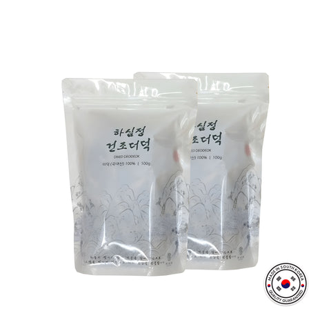 HASIMJUNG Dried Gingseng Root / 횡성 건조더덕 200g