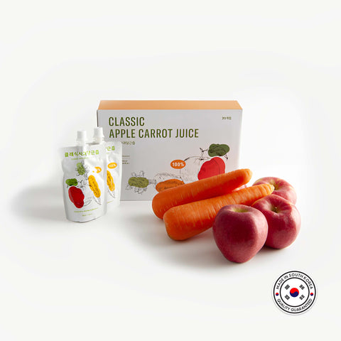 CLASSIC Apple Carrot Juice 20ea / 클래식 100% 사과당근즙