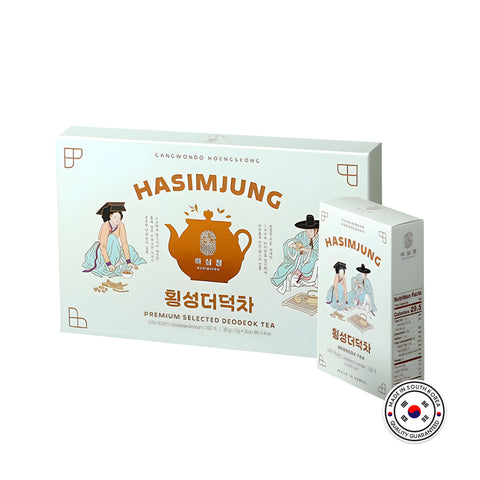 HASIMJUNG Dried Gingseng Tea / 하심정 더덕티백차 선물세트