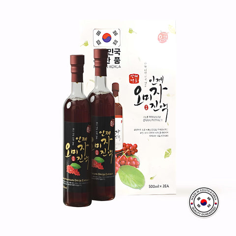 INJE Premium Omija Extract 500mlx2 / 인제향기 오미자청 (500㎖ x 2병)