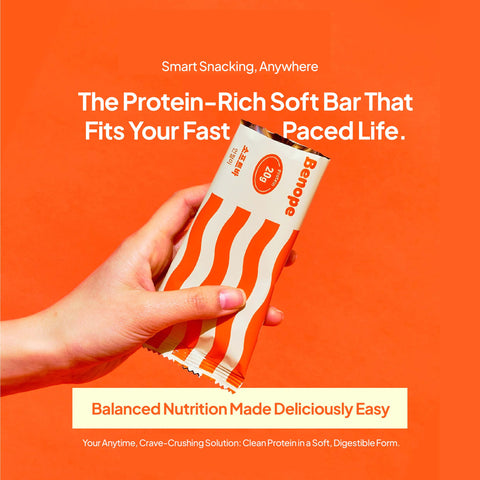 Benope Protein Soft Bar 10-Pack (60g Each) – Assorted High-Protein Soft Snack Bars