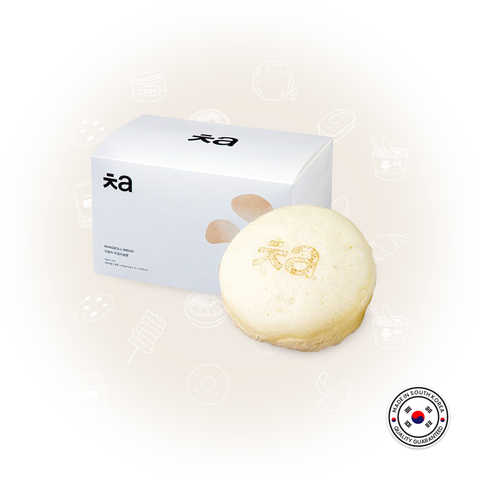 Cafe Cha Makgeolli Bread (440g) (1 box = 110gr x 4pcs) / 막걸리 술빵 4개입 (냉동)