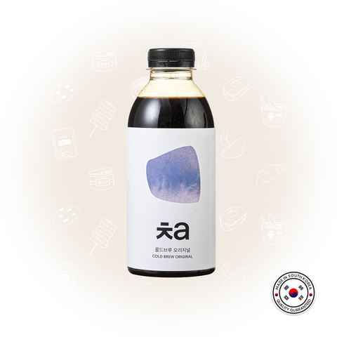 Cafe Cha Cold Brew Concentrate (500ml) / 콜드브루 원액, 500ml