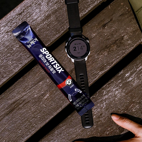 SPORTSIX CLEAR SHOT (20ml x 10 sachets) / 뉴케어 스포식스 에너지 젤 청포도 맛 45g 8포