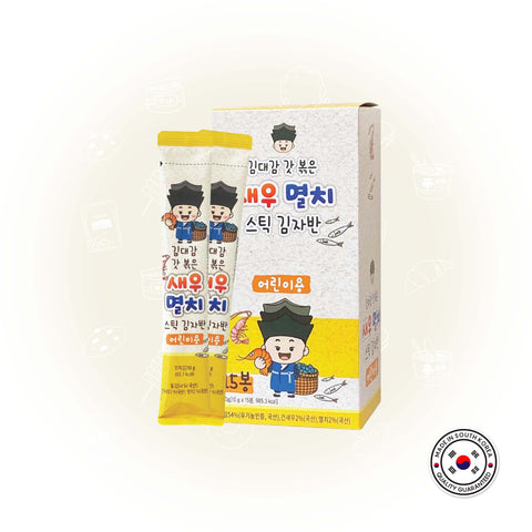 KIMDAEGAM SEAWEED FLAKE STICK Shrimp & Anchovy (Kids) (10g X 15pcs/PKG