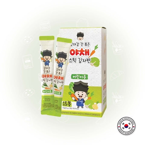 KIMDAEGAM SEAWEED FLAKE STICK Vegetable (Kids) (10g X 15pcs/PKG)