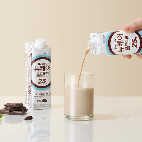 [12pcs / 24pcs] Nucare All Protein 25g Chocolate (245ml)