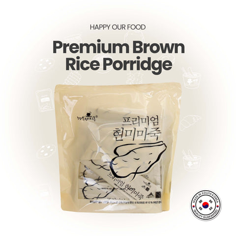 Premium Brown Rice Porridge (1 pack = 30gr x 20pcs) / 프리미엄현미마가루 선식 / 선식 미숫가루