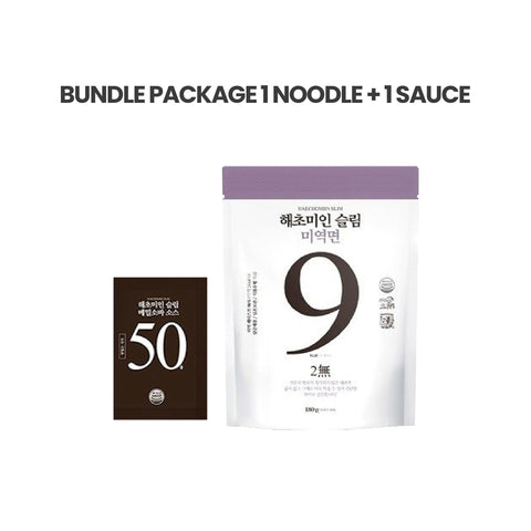 해초미인 (Haecho Miin) Seaweed Noodles + Soba/Bibim Sauce 50g