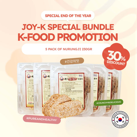 [Special Bundle 5 packs] Naturally Packed Nurungji