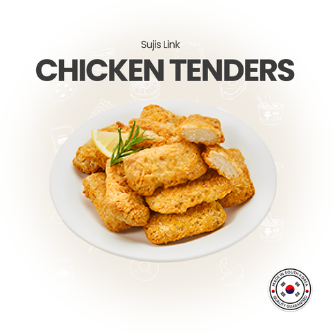 Vegetarian Vegan Meat-free Chicken Tender (1kg) / 비건 건강 치킨