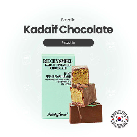 Ritchy'Smeel Kadaif Pistachio Chocolate (65gr) / 두바이 카다이프 초콜릿(피스타치오)