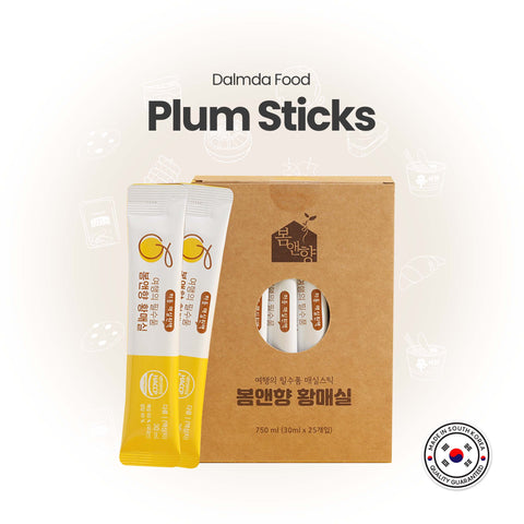 10 Plum Sticks Packed (1 box = 30ml x 10pcs) / [닮다푸드] 자연 그대로 담은 황매실스틱 10개(1,3개) [원산지:국산(경상남도 하동군)]