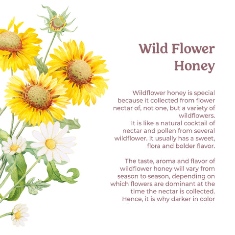 GOLD Honey-Acacia & Wildflower 300g [Bundle of 2]