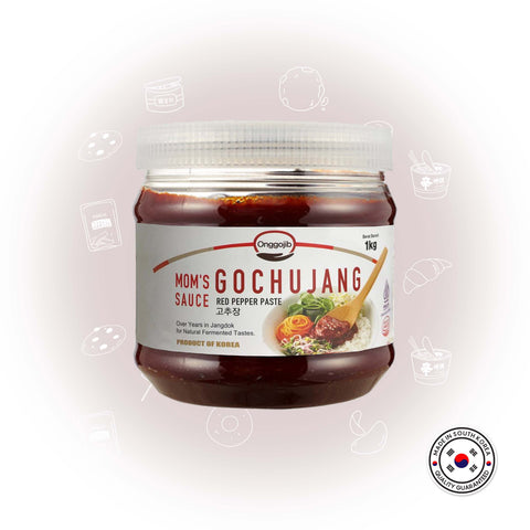 JAINCHEONG MOM'S Halal Gochujang (Rep Pepper Paste) 500gr & 1kg / 옹고집 전통 고추장  500gr & 1kg