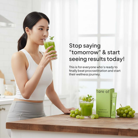 DORINKING Diet Watermix – Korean Inner Beauty Fat-Burning Drink (Green Grape Flavor)