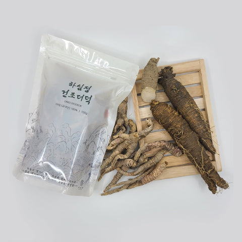 HASIMJUNG Dried Gingseng Root / 횡성 건조더덕 200g