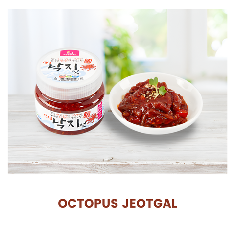 Octopus Jeotgal (250gr) / 낙지젓갈