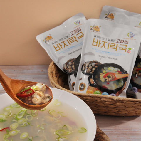 Natural Clam Soup (320g) / 자연 그대로 담은 바지락국 320g [원산지:국산(경상남도 하동군)]