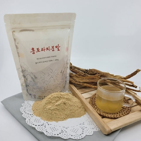 HASIMJUNG Red Bellflower Root Powder 200g / 홍도라지분말 200g