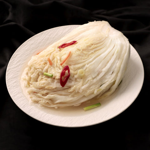 Haedamchon Baek White Kimchi / White Kimchi (350gr) / 해담촌 전라도 국산 백김치 350g