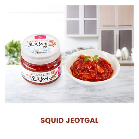 Squid Jeotgal (250gr) / 오징어젓갈