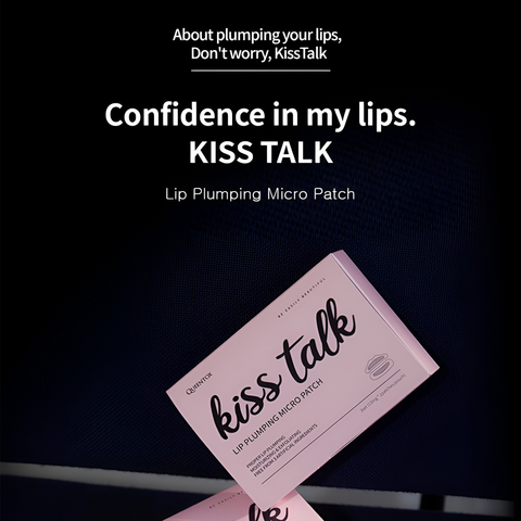 Queentox KissTalk Lip Plumping Beauty Patch 3packs (2ea/pack) / 키스톡 립패치 입술팩 플럼핑 케어 립플럼퍼 3개