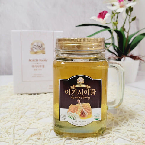 Gift Set I GOLD Korean Honey Set - Acacia & Wildflower 500gx2