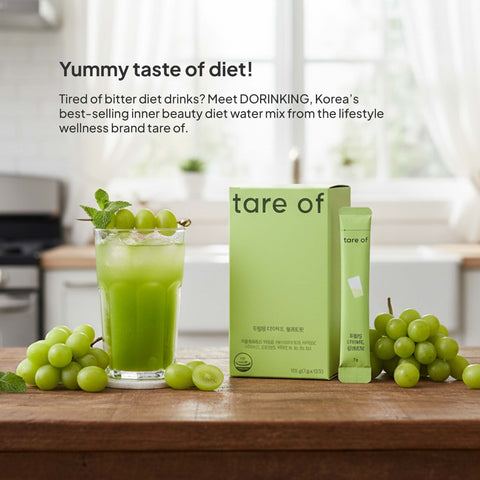 DORINKING Diet Watermix – Korean Inner Beauty Fat-Burning Drink (Green Grape Flavor)