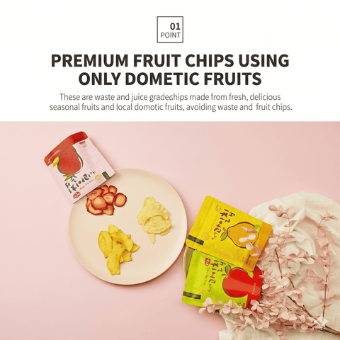 Abisak Fruit Chips - Strawberry Chips 14g